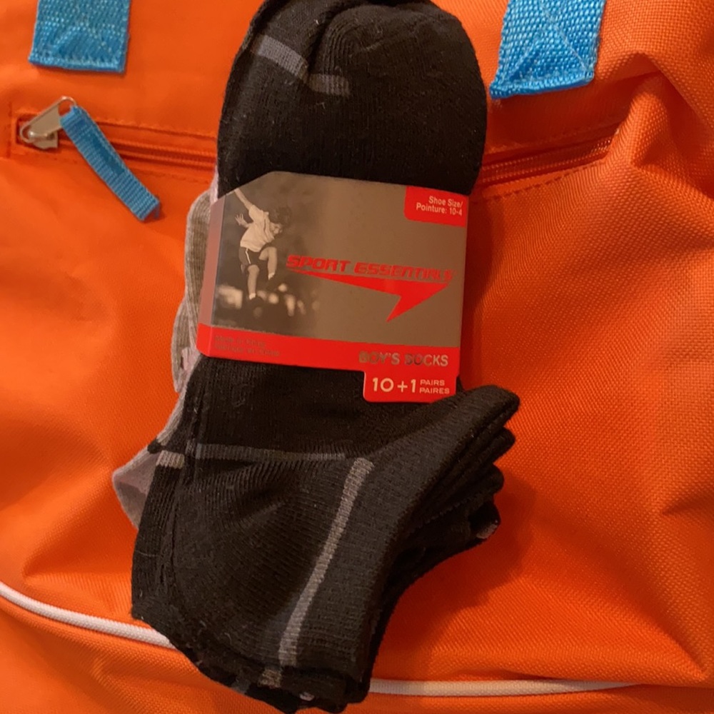 Boys ankle socks size 10-4 NWT Sport essentials